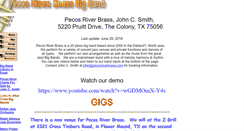 Desktop Screenshot of pecosriverbrass.com